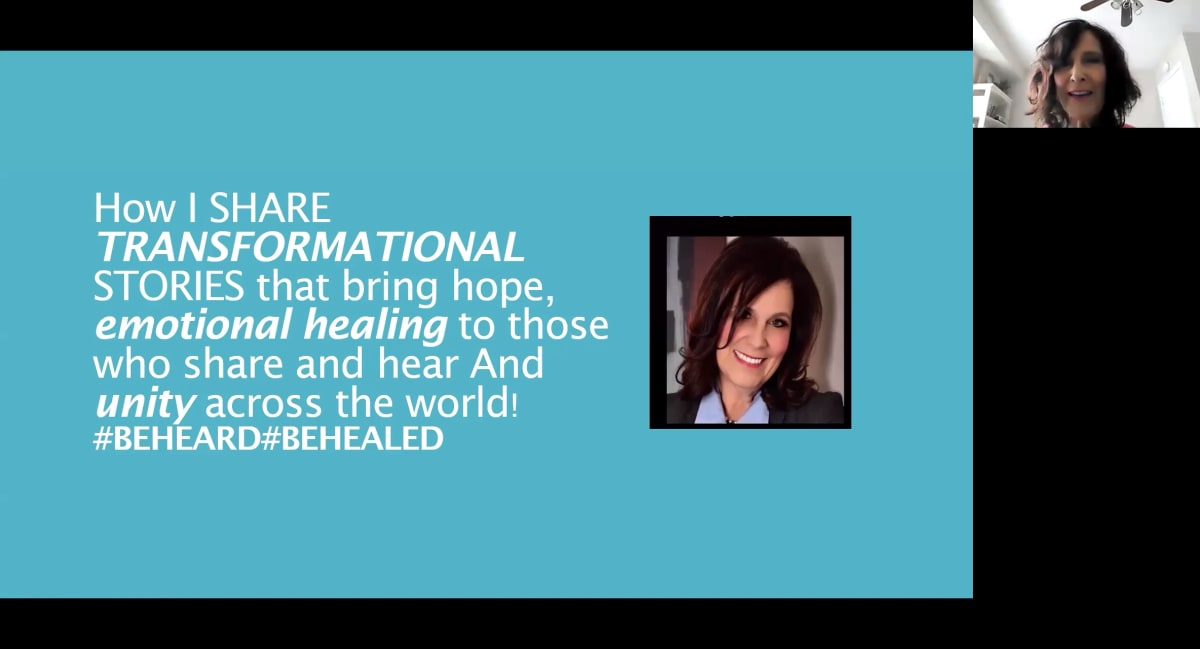 How I share Transformational Stories that bring hope