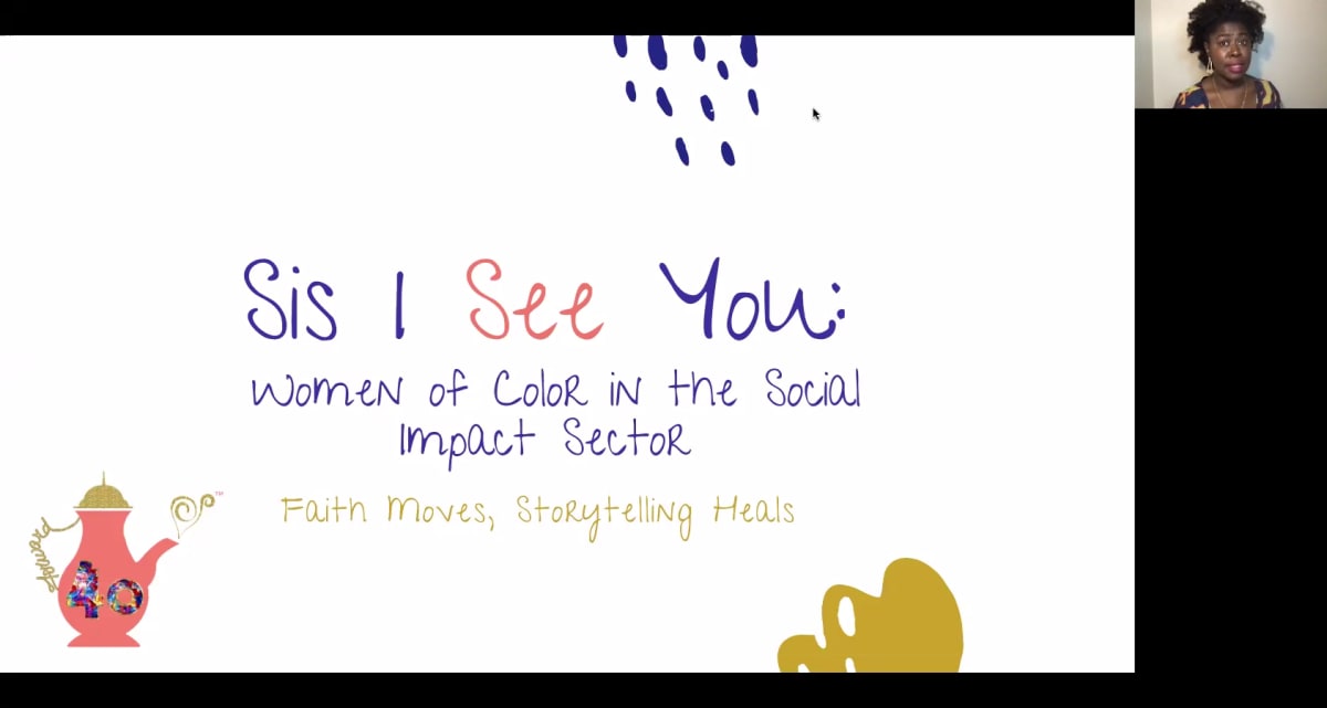 Sis I See You: Women of Color in the Social Impact Sector