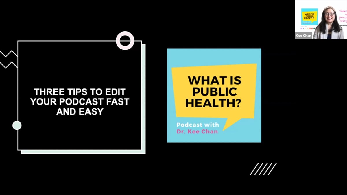 Three Tips to Edit your Podcast Fast and Easy