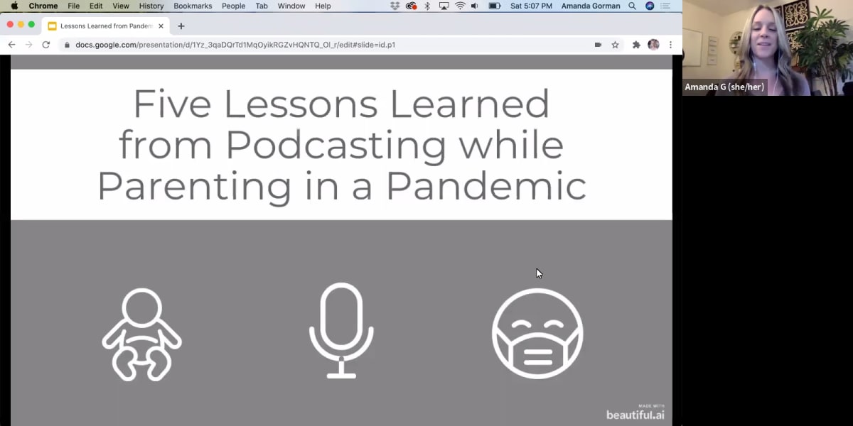 Five Lessons Learned from Podcasting while Parenting in a Pandemic