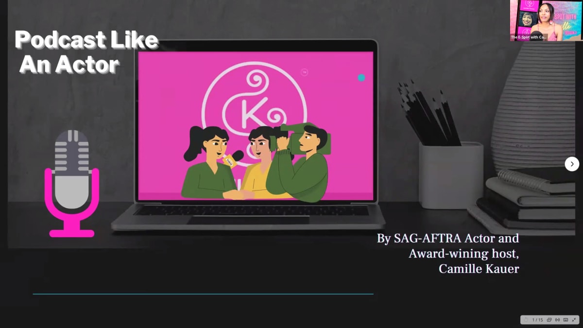 Podcast like an Actor