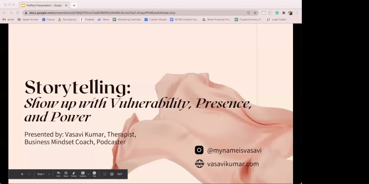 Storytelling: How to Show Up with Vulnerability, Presence, and Power