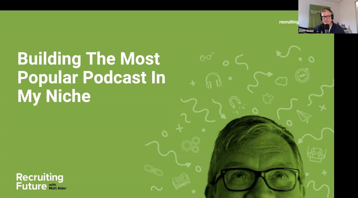 Building the most popular podcast in my niche