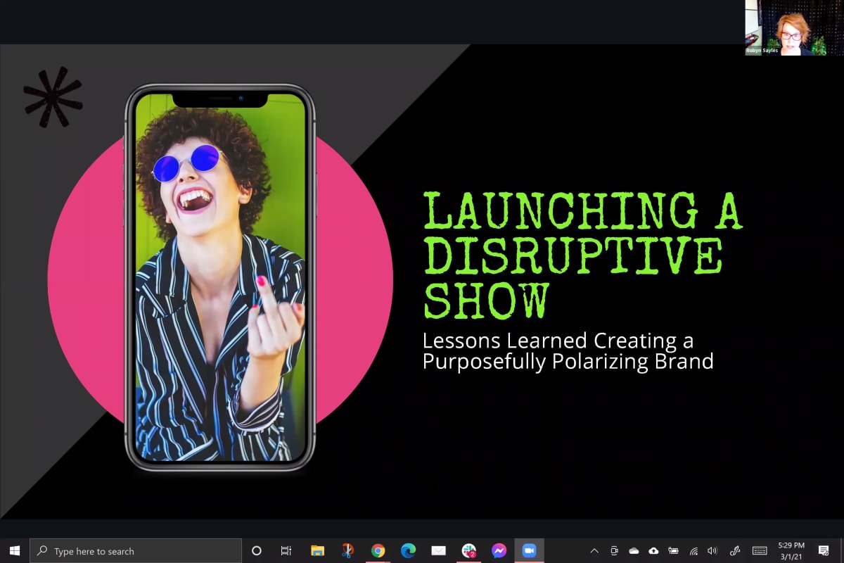 Launching A Disruptive Show: Lessons Learned Creating a Purposefully Polarizing Brand