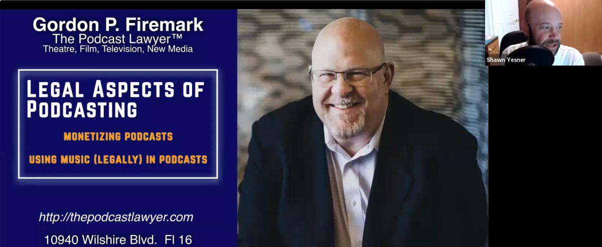 Using Music in and for your show. Monetization issues and the law.