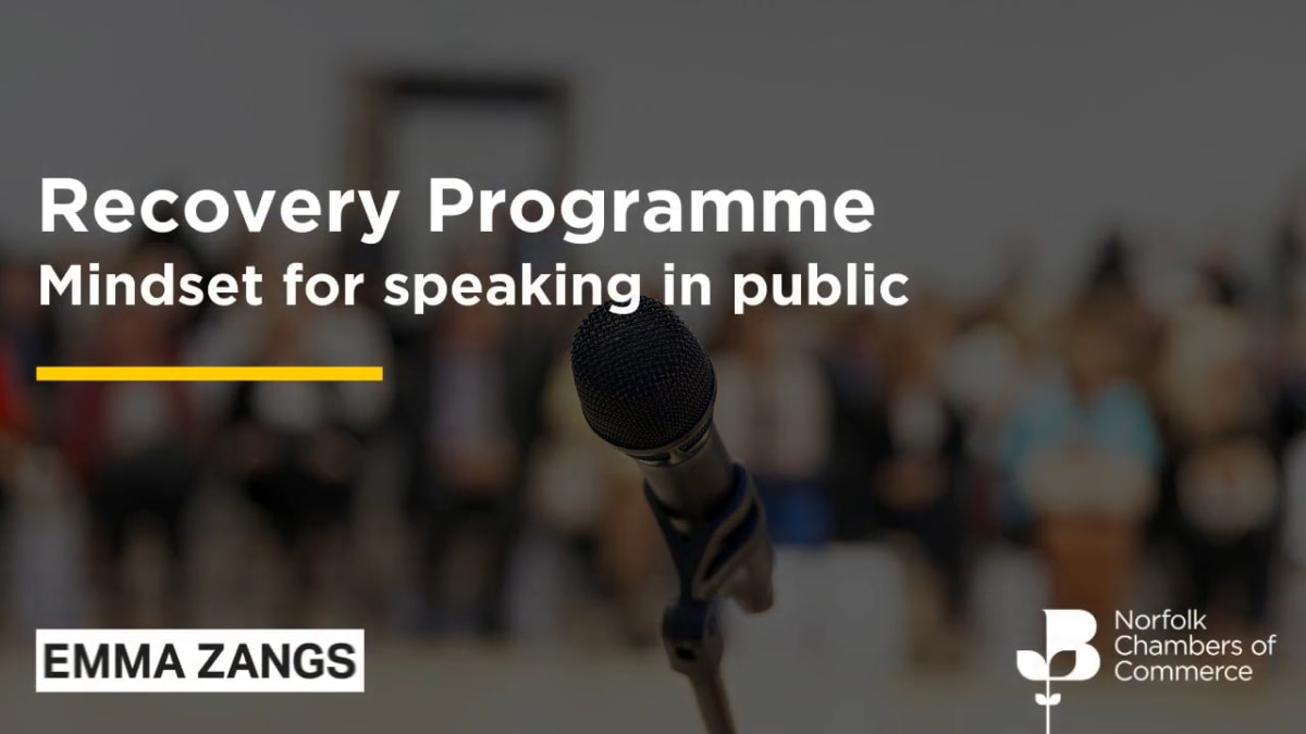 Mindset for Speaking in Public