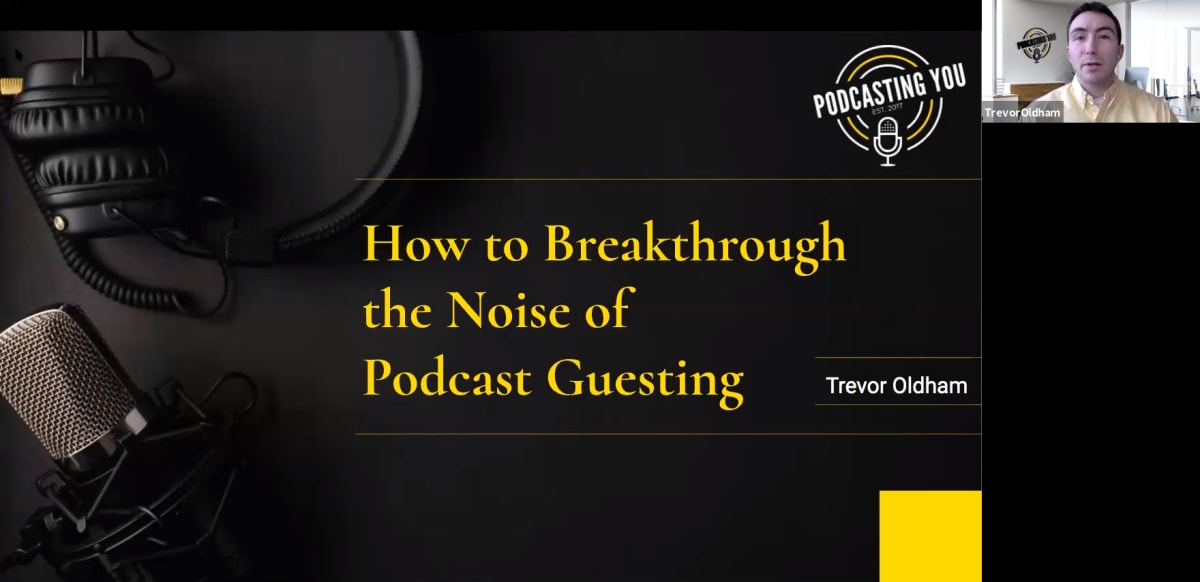 How To Breakthrough The Noise Of Podcast Guesting