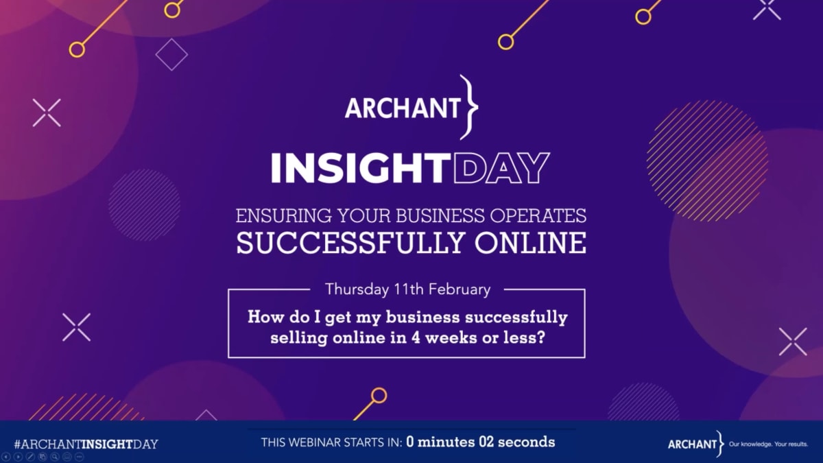 How do I get my business successfully selling online in 4 weeks or less? 