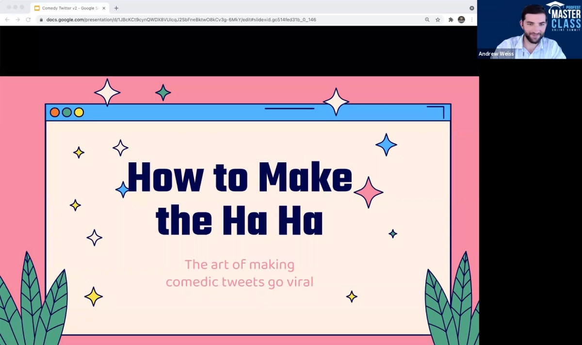 The art of making a comedic tweet go viral