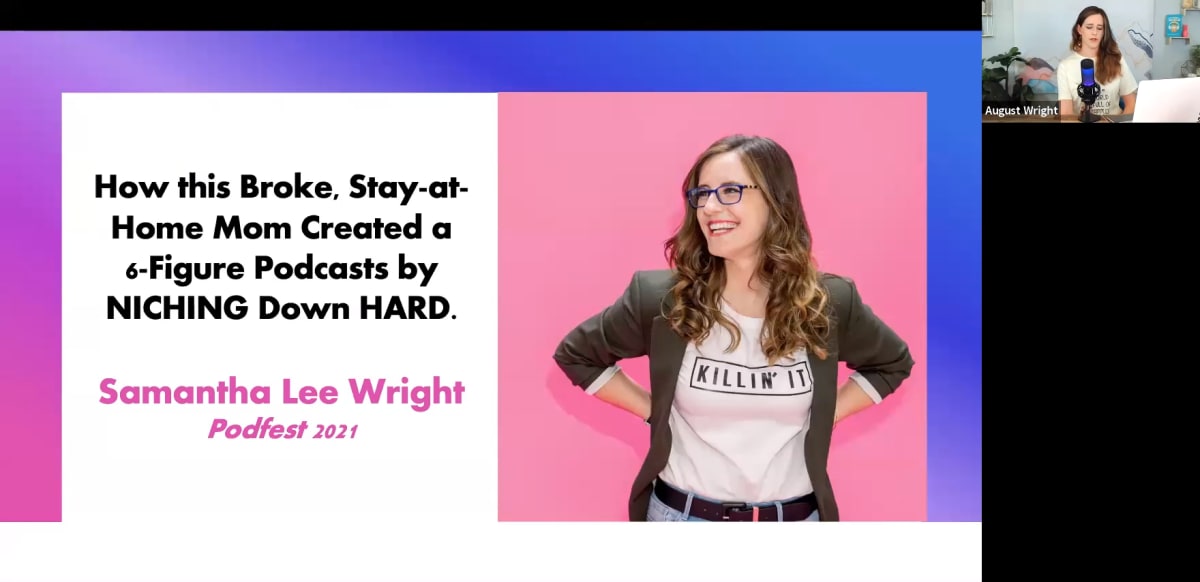 How this Broke, Stay-at-Home Mom Started a 6-Figure Podcast by Niching Down HARD!