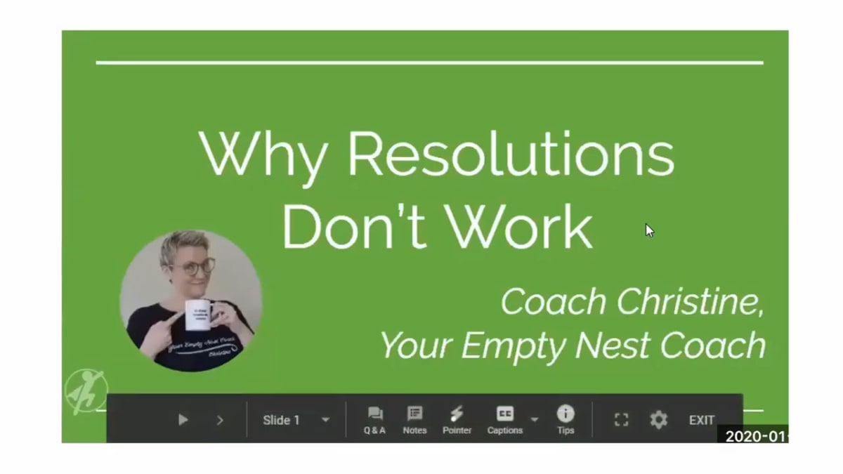 Why Resolutions Don't Work