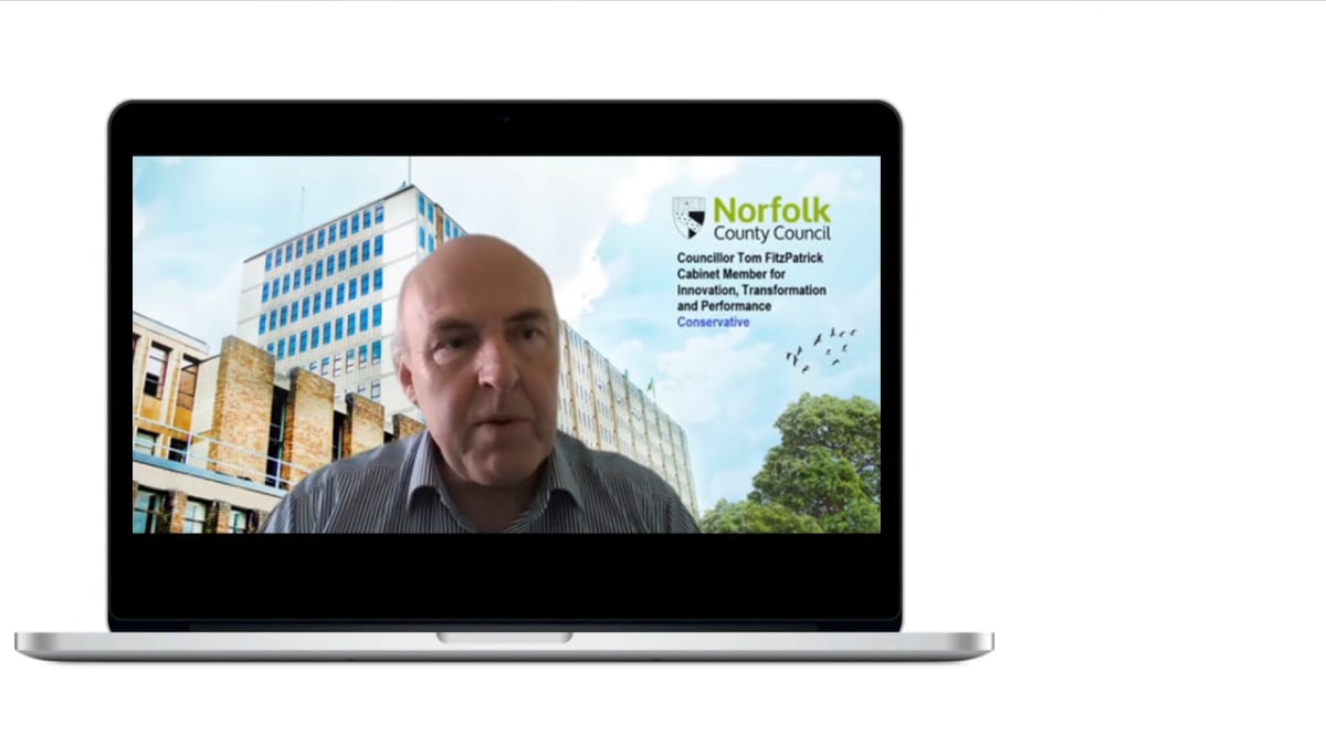 Cllr Tom FitzPatrick on Innovation, Transformation and Performance at Norfolk County Council