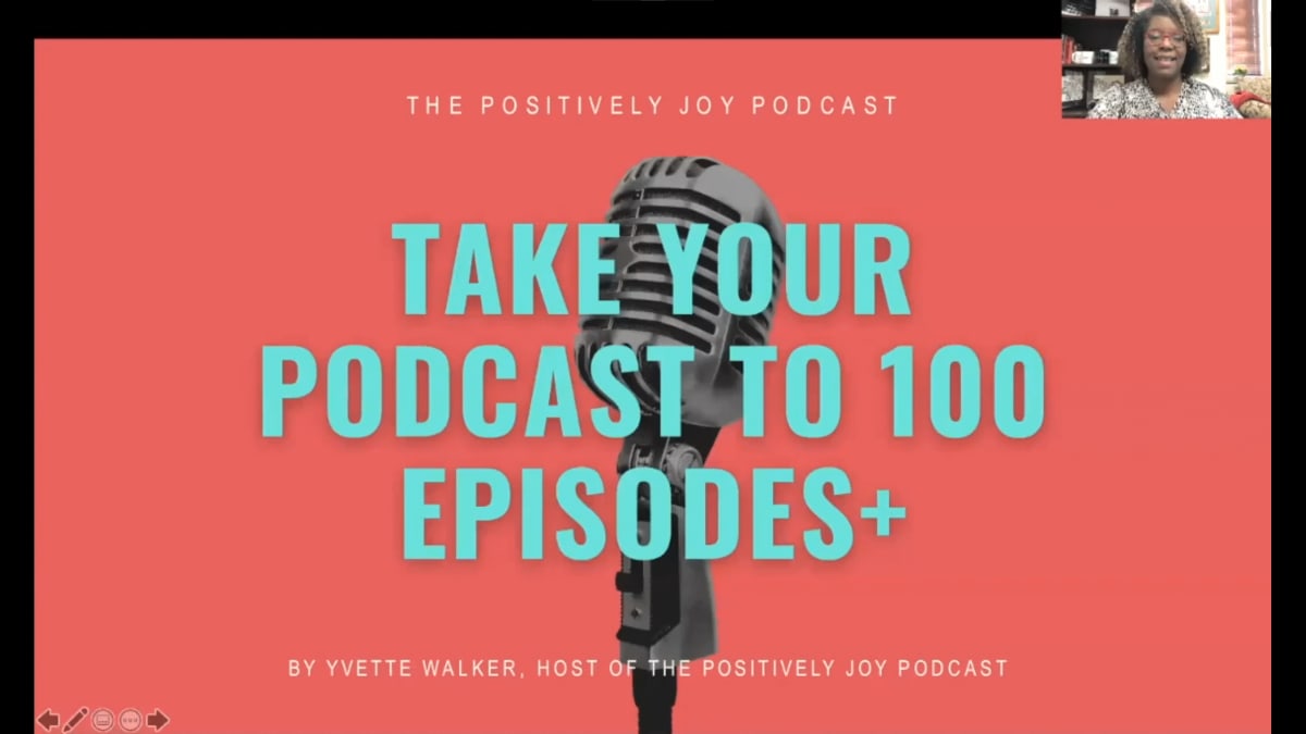 Take your podcast to 100 episodes