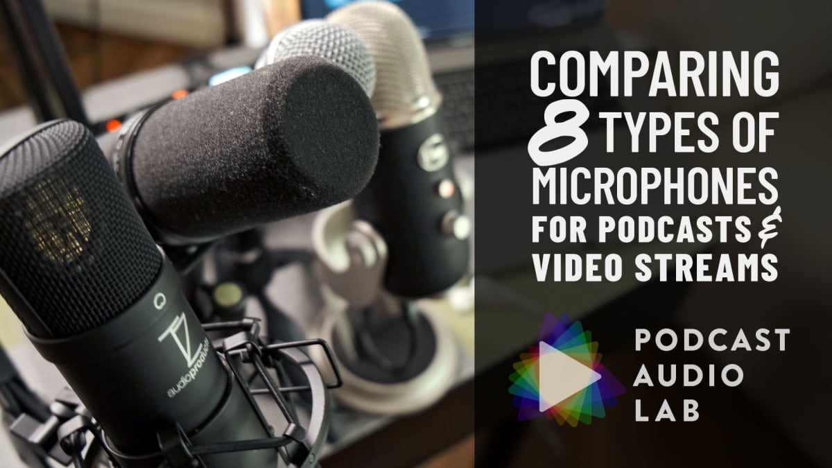 Comparing 8 Types of Microphones