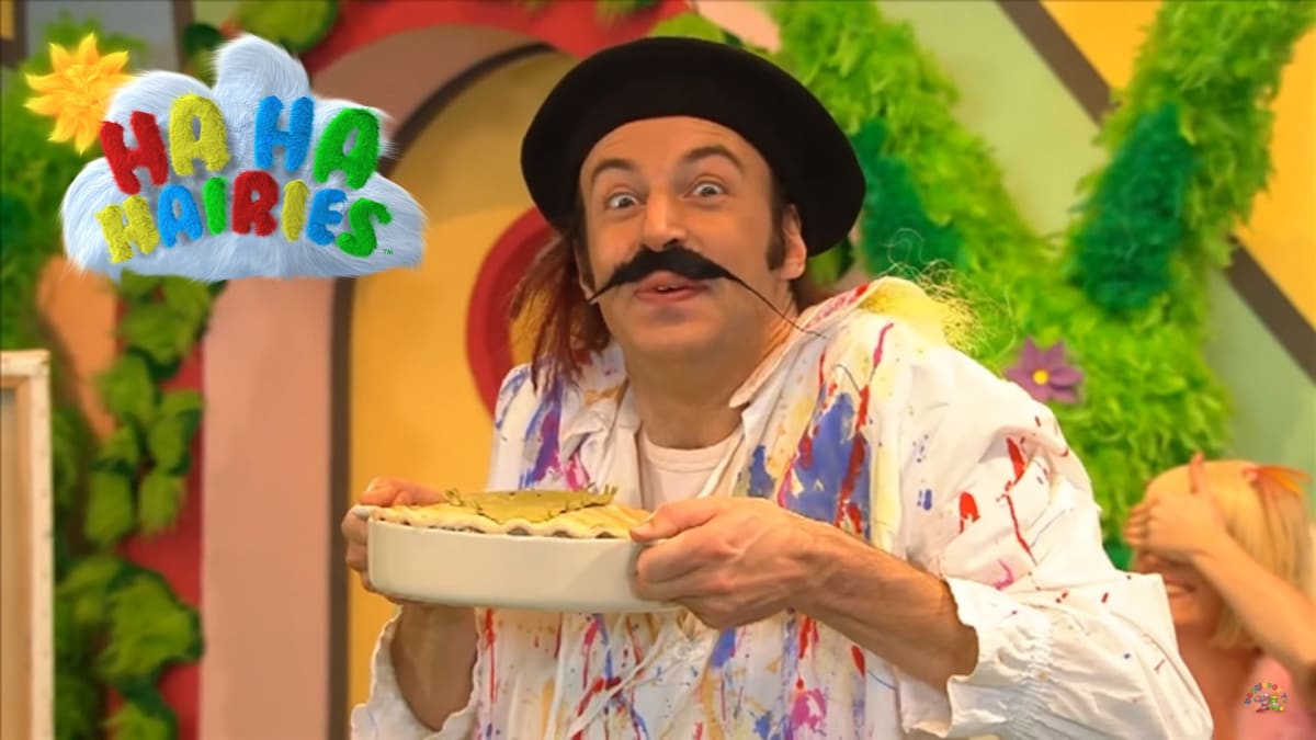 Ha Ha Hairies - The Day the Hairies posed for Pie