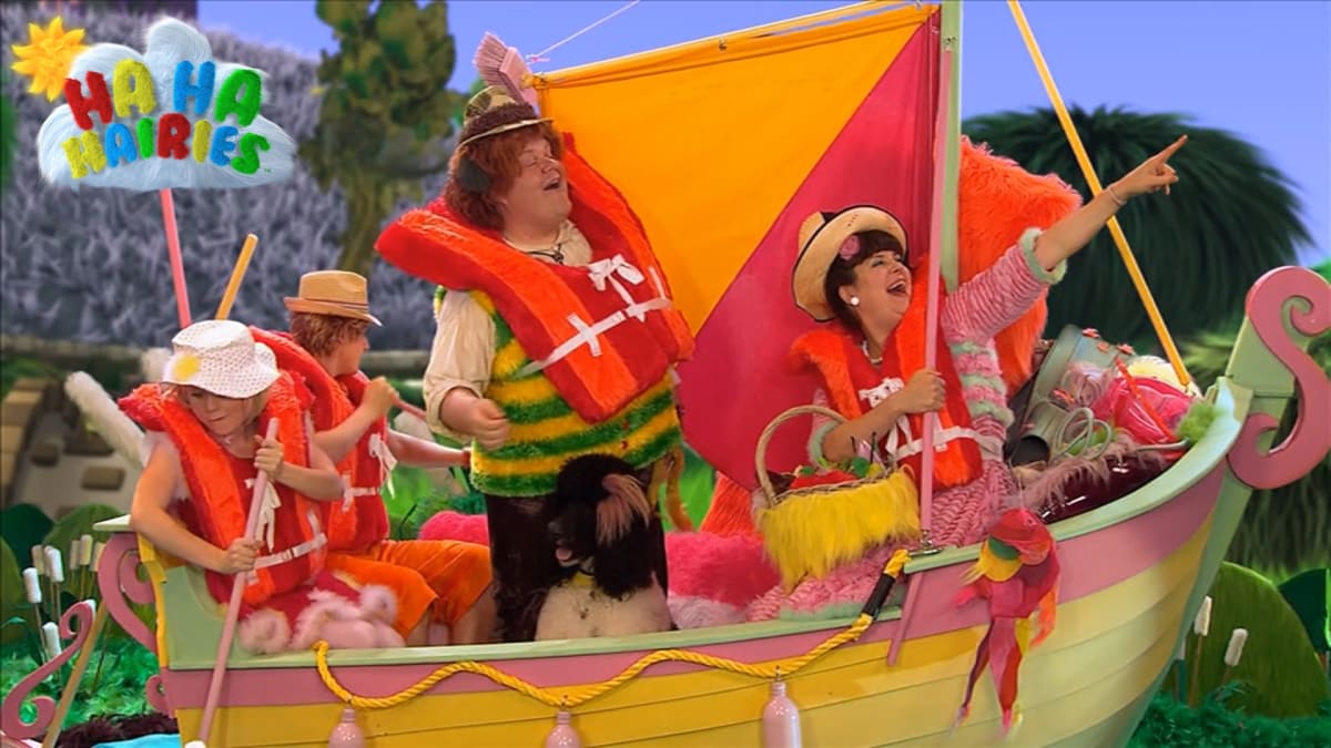 Ha Ha Hairies - The Day to go away on a Hairy Holiday