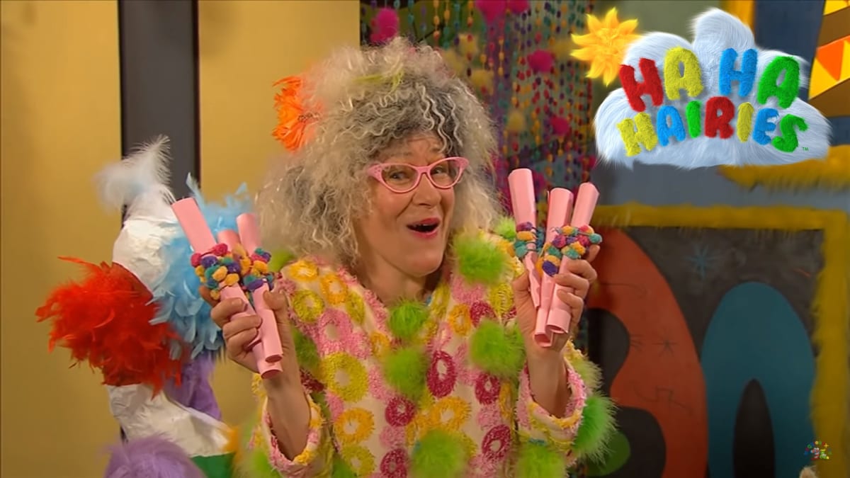 Ha Ha Hairies - The Day of Nanna's Arty Party