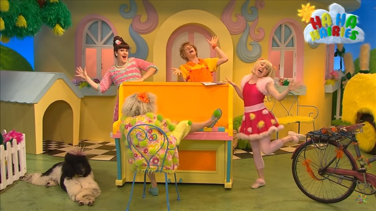 Ha Ha Hairies - The Day the Hairies played the Plinky Plonky