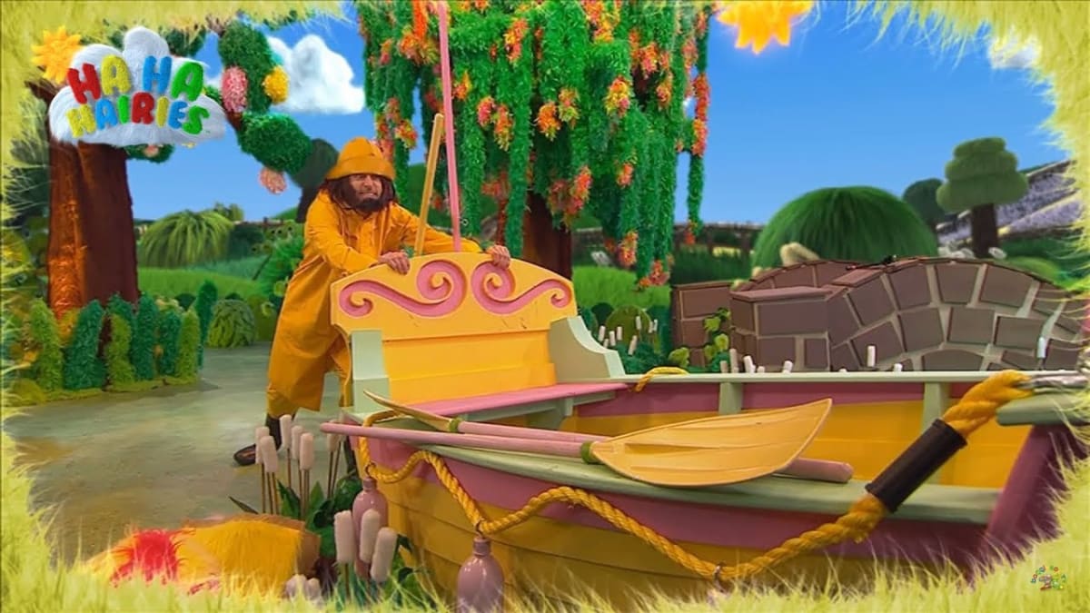 Ha Ha Hairies - The Day to float in the Bottlebrush Boat