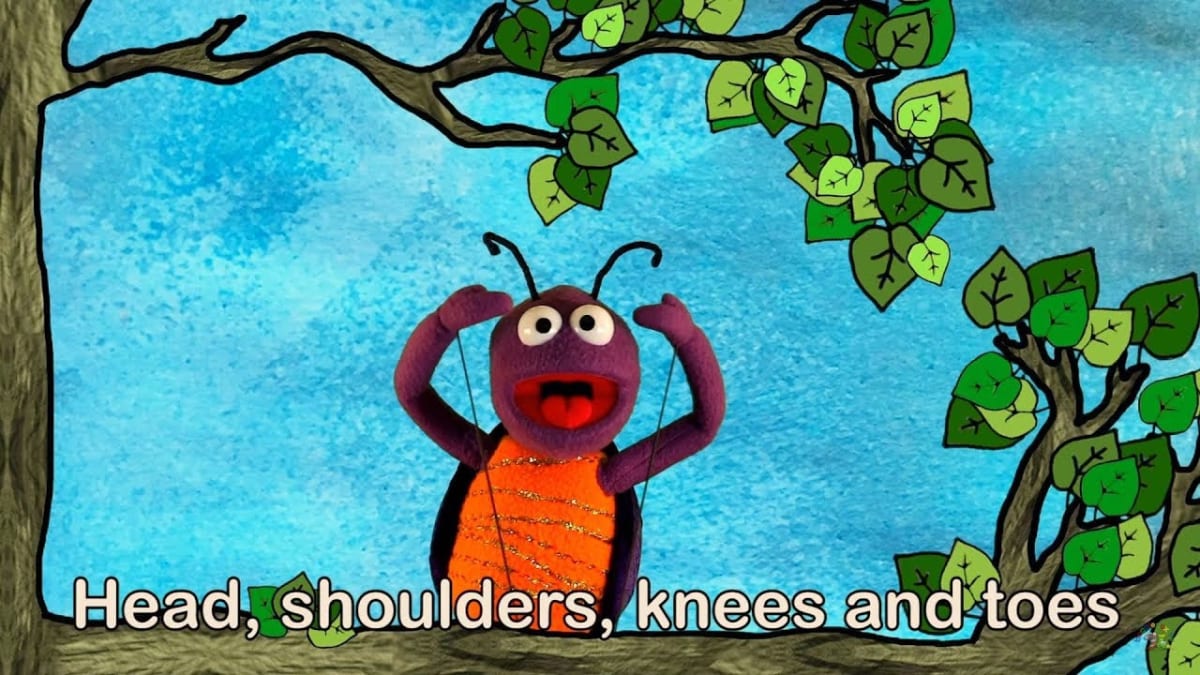 Boogiebug Nursery Rhymes - Head, Shoulders, Knees and Toes