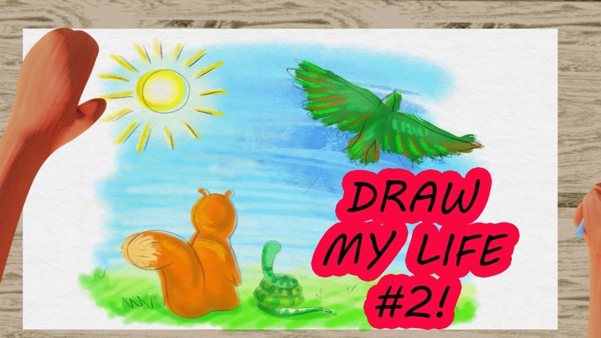 Alice in The Woods - Draw my Life 2 - The Snake and The Bird