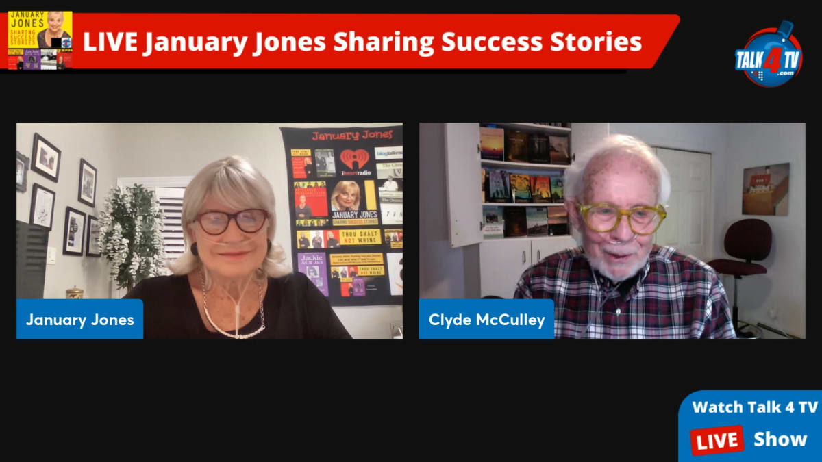 Sharing Clyde Mc Culley's Success Story as a Senior, a Professor and Author!