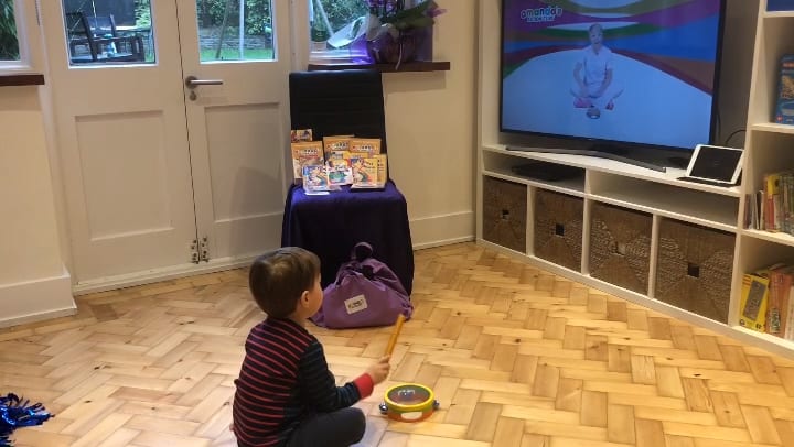 Drumming with Amanda