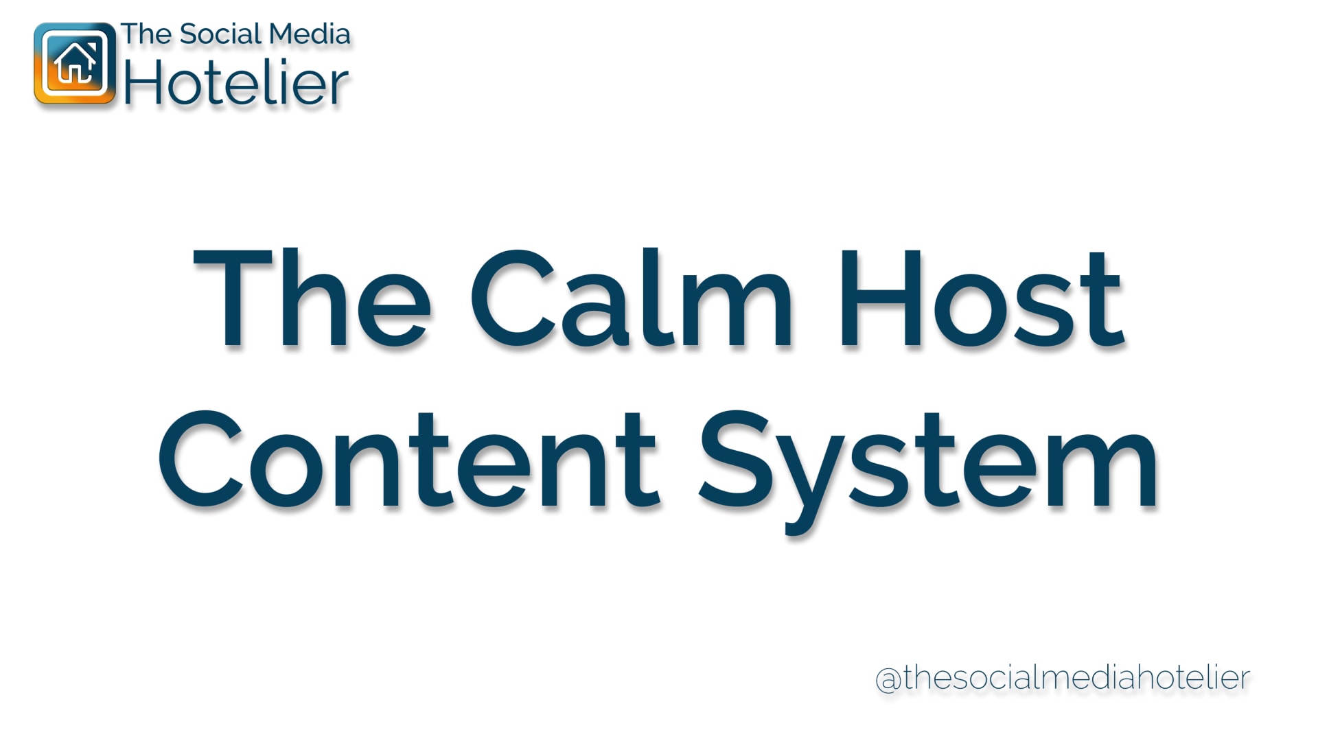 The Calm Host Content System