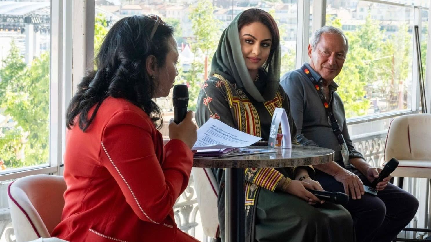 Nabila Abuljadayel Brings Saudi Perspective to Cannes Panel on Narrative and Equality
