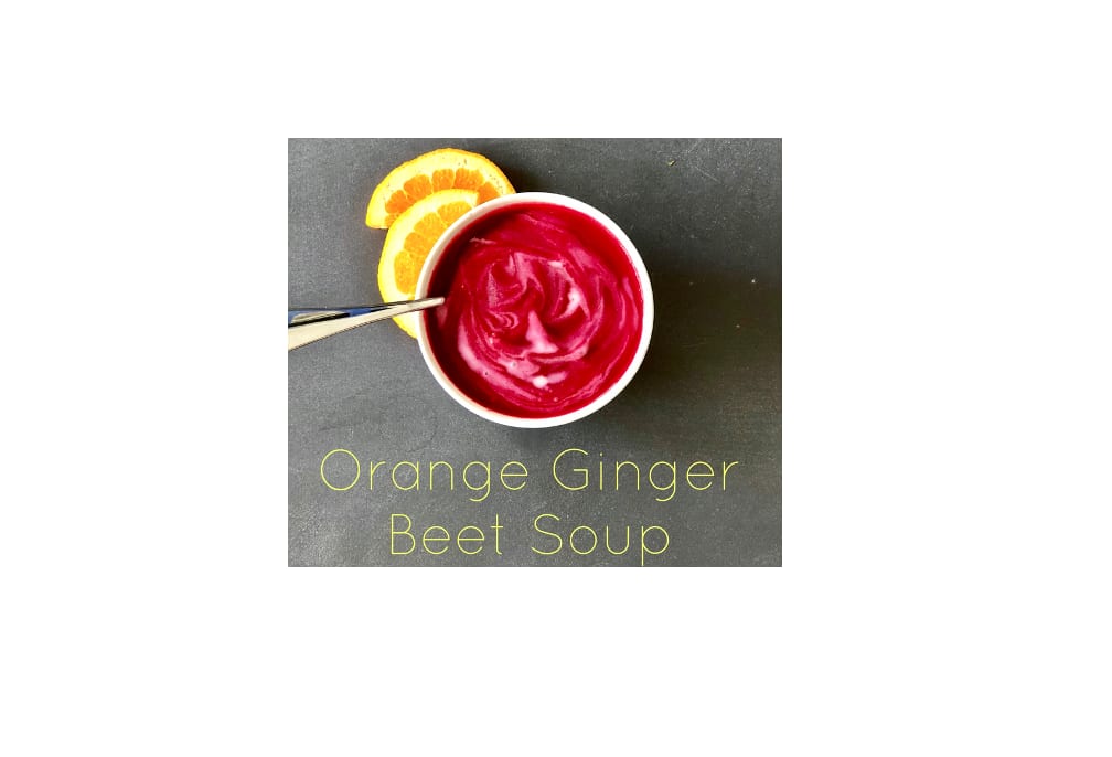 Orange Ginger Beet Soup