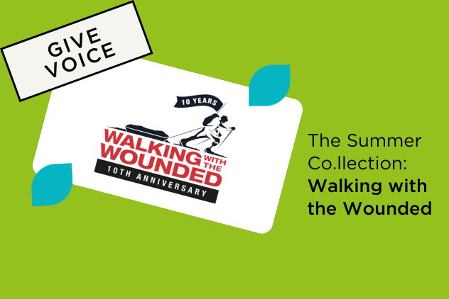 Walking With The Wounded has embraced the ‘new normal’ by moving to online therapy, making welfare calls to the socially isolated, and developing new volunteer projects. 