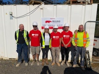 Rhino Building Supplies, Acle drive to support young people wishing to begin a career in the construction industry as apprentice bricklayers. 