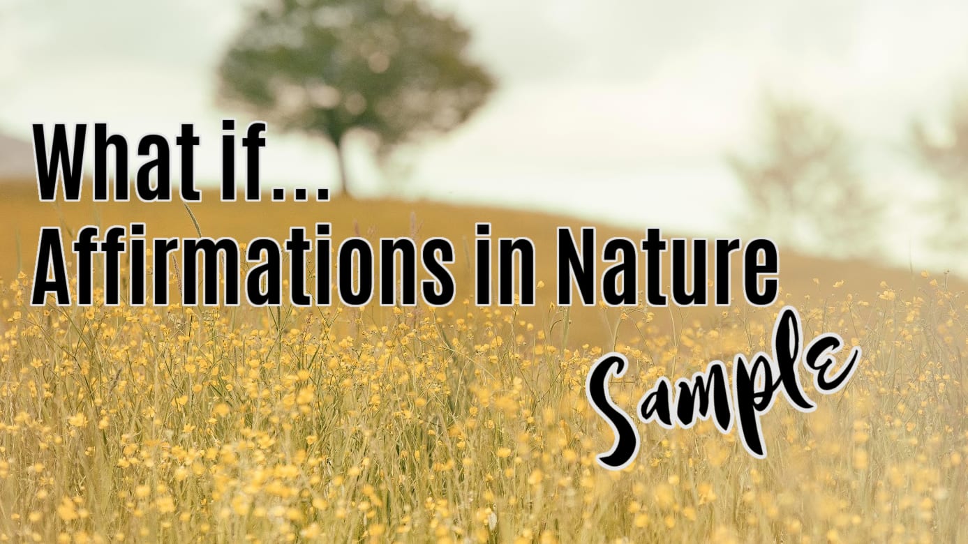 Sample Affirmation