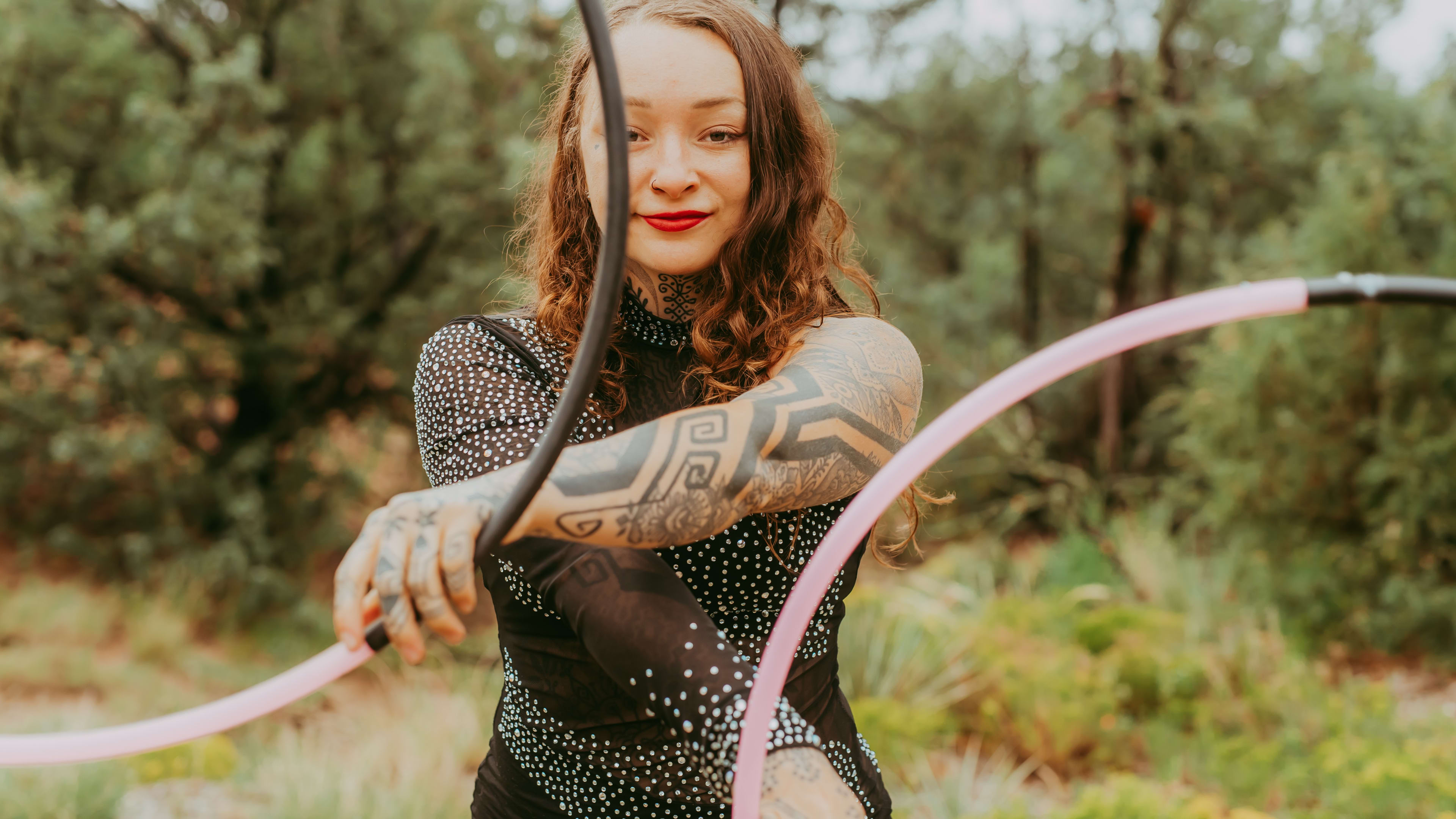 Intermediate/Advanced Double Hoop Combos