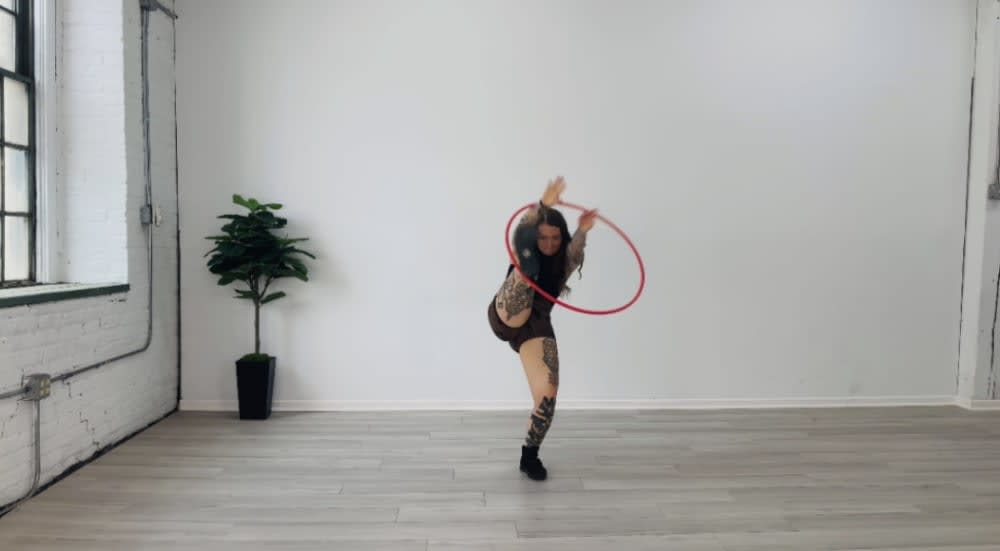 Behind the Head Pass into Wedgie 