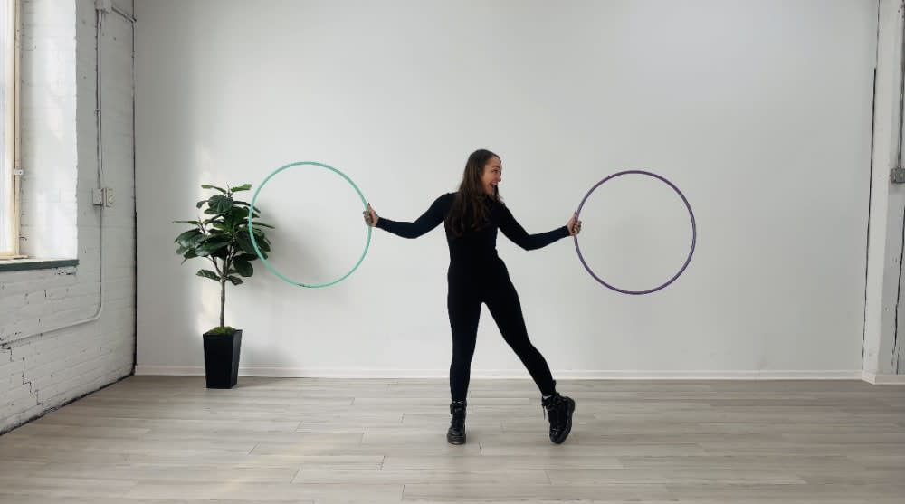 Frame and Fold Toss Sequence