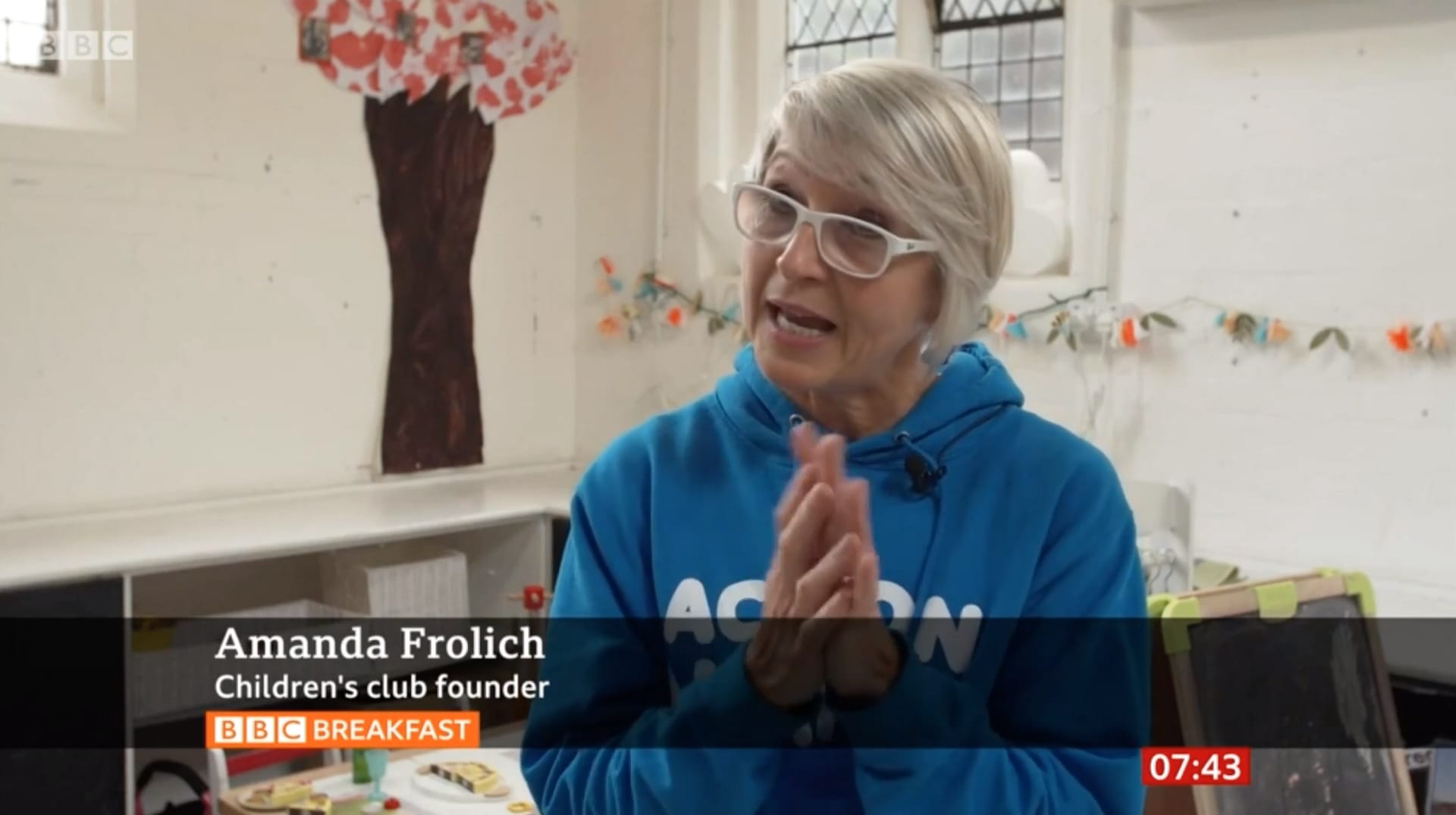 Amanda on BBC Breakfast