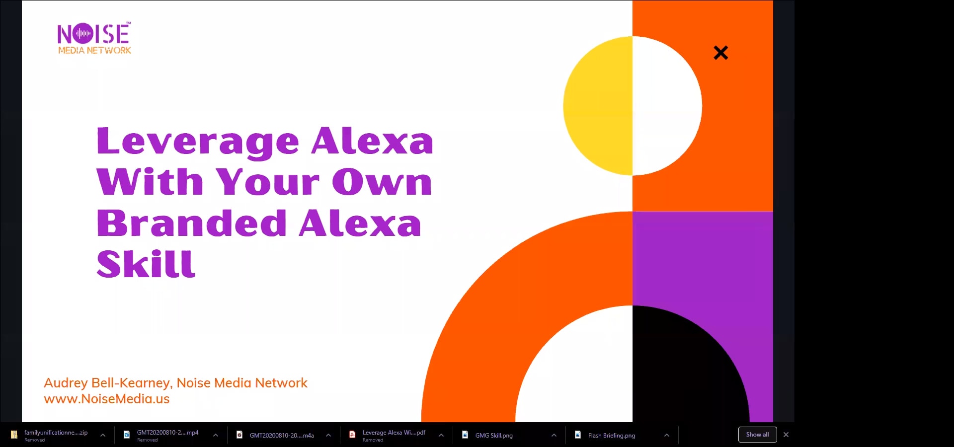 Tech Tuesday - 4. Leveraging Alexa - Audrey Bell-Kearney