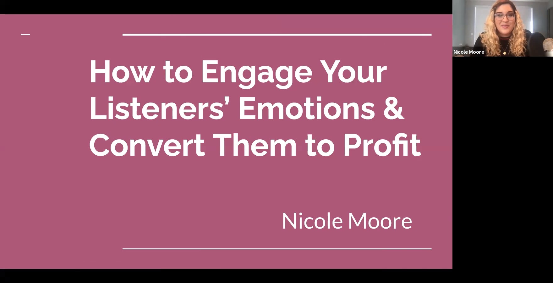 How to engage your listeners and convert them to profit