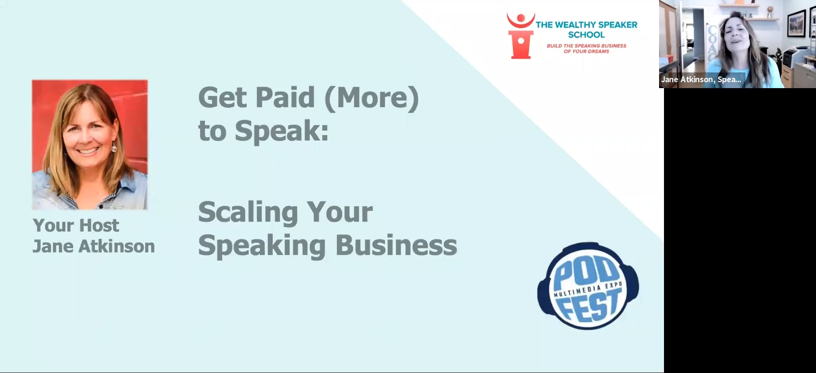 Getting Paid (More) to Speak:  The Path to Scaling Your Business