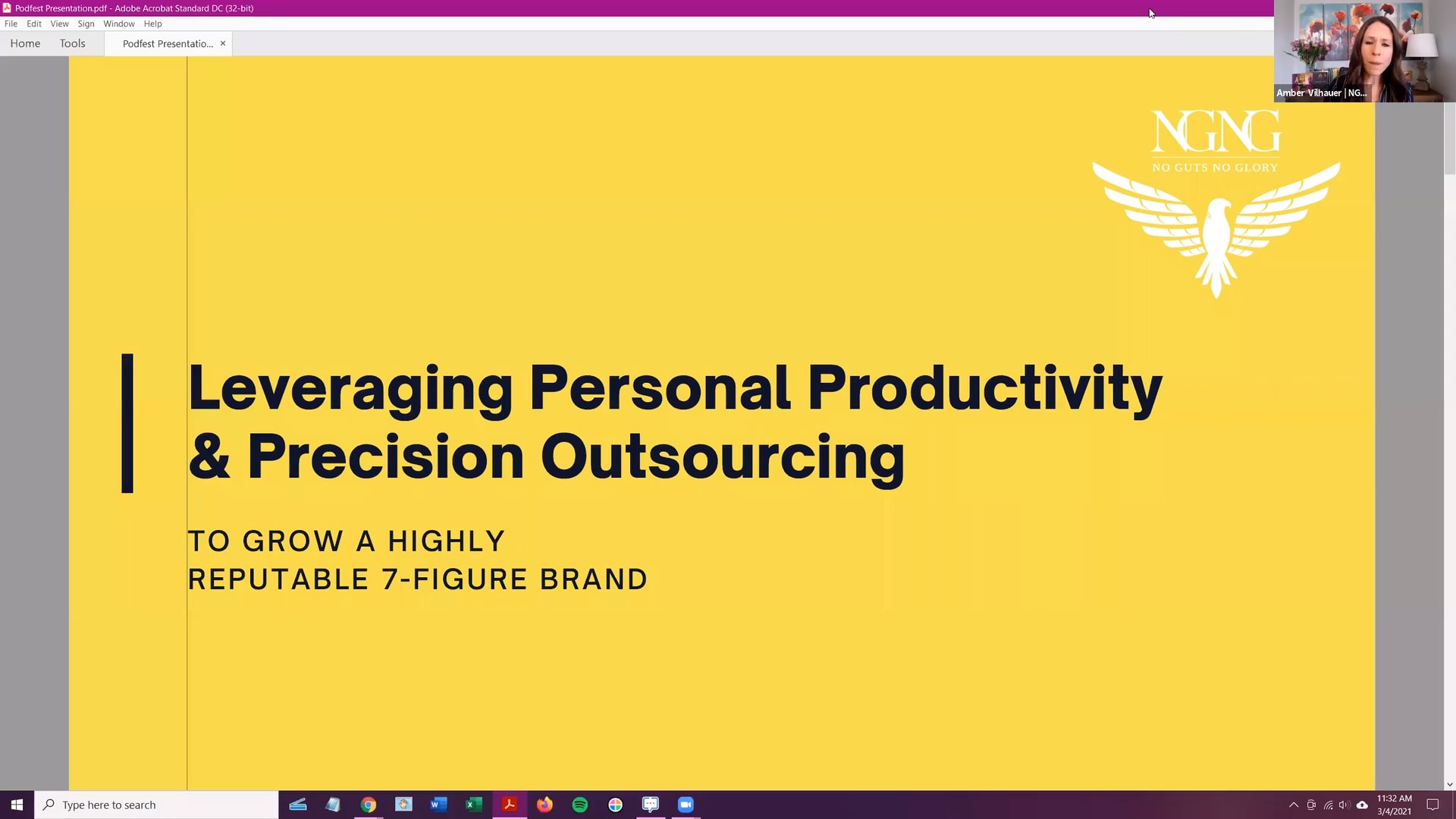 Leveraging Personal Productivity & Precision Outsourcing to Grow a Highly Reputable 7-Figure Brand