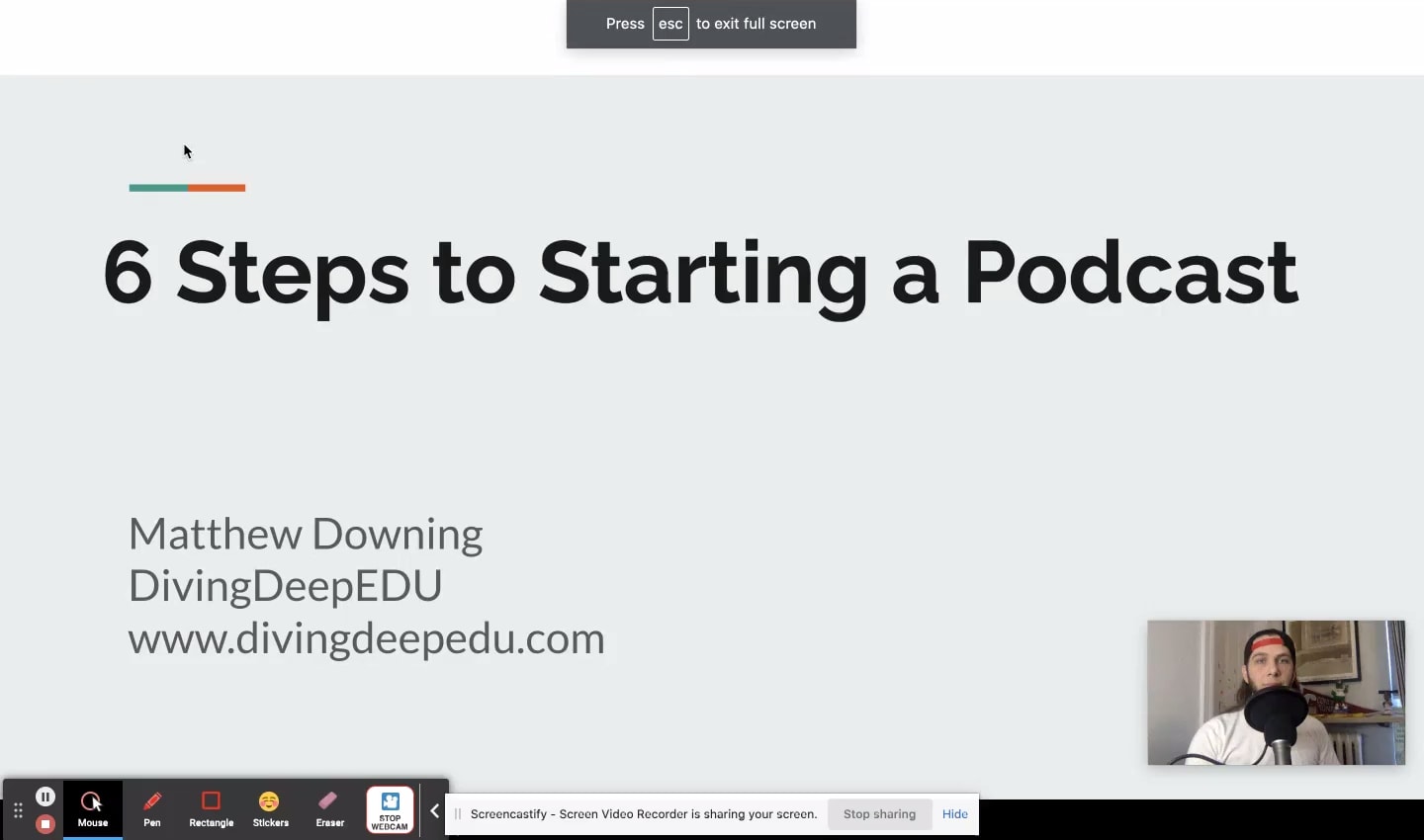 6 Steps to Starting a Podcast