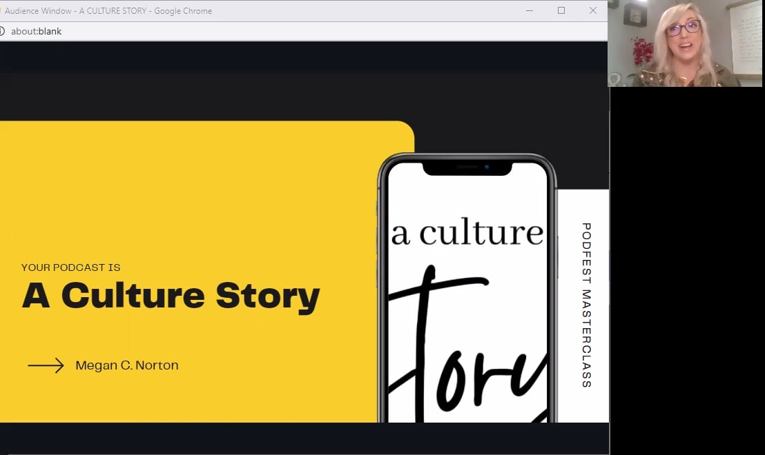 Your Podcast is A Culture Story