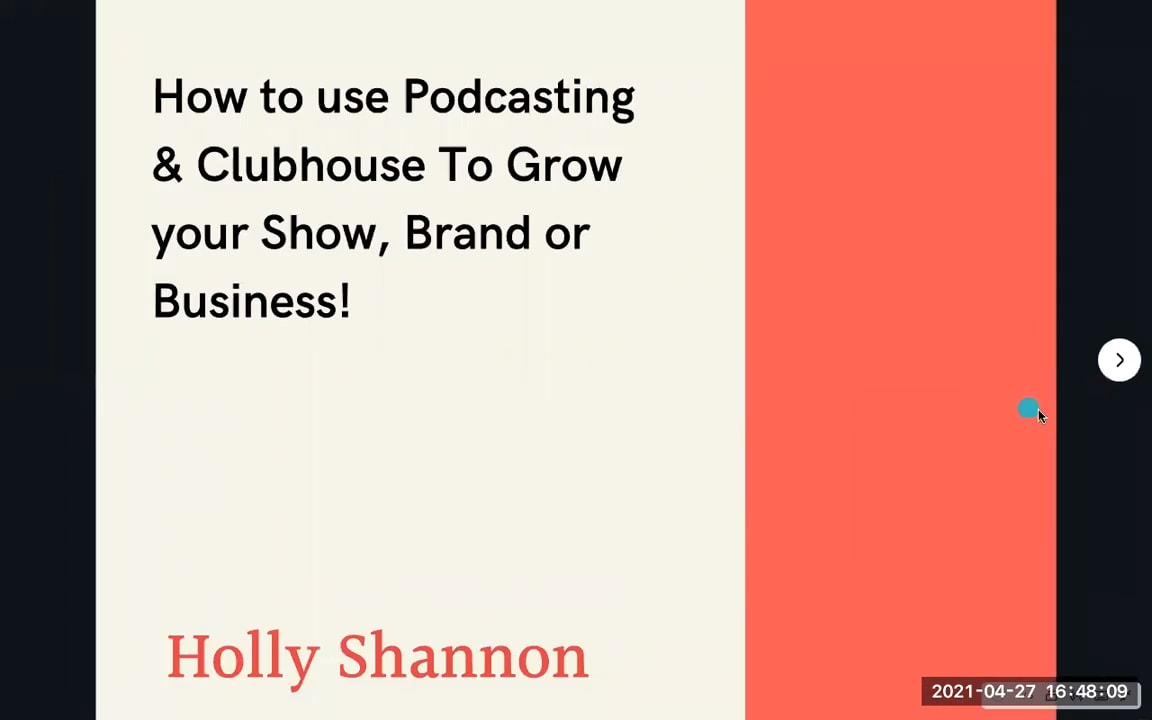 Podfest MasterClass: Clubhouse and Podcasting are a great Marketing Strategy together