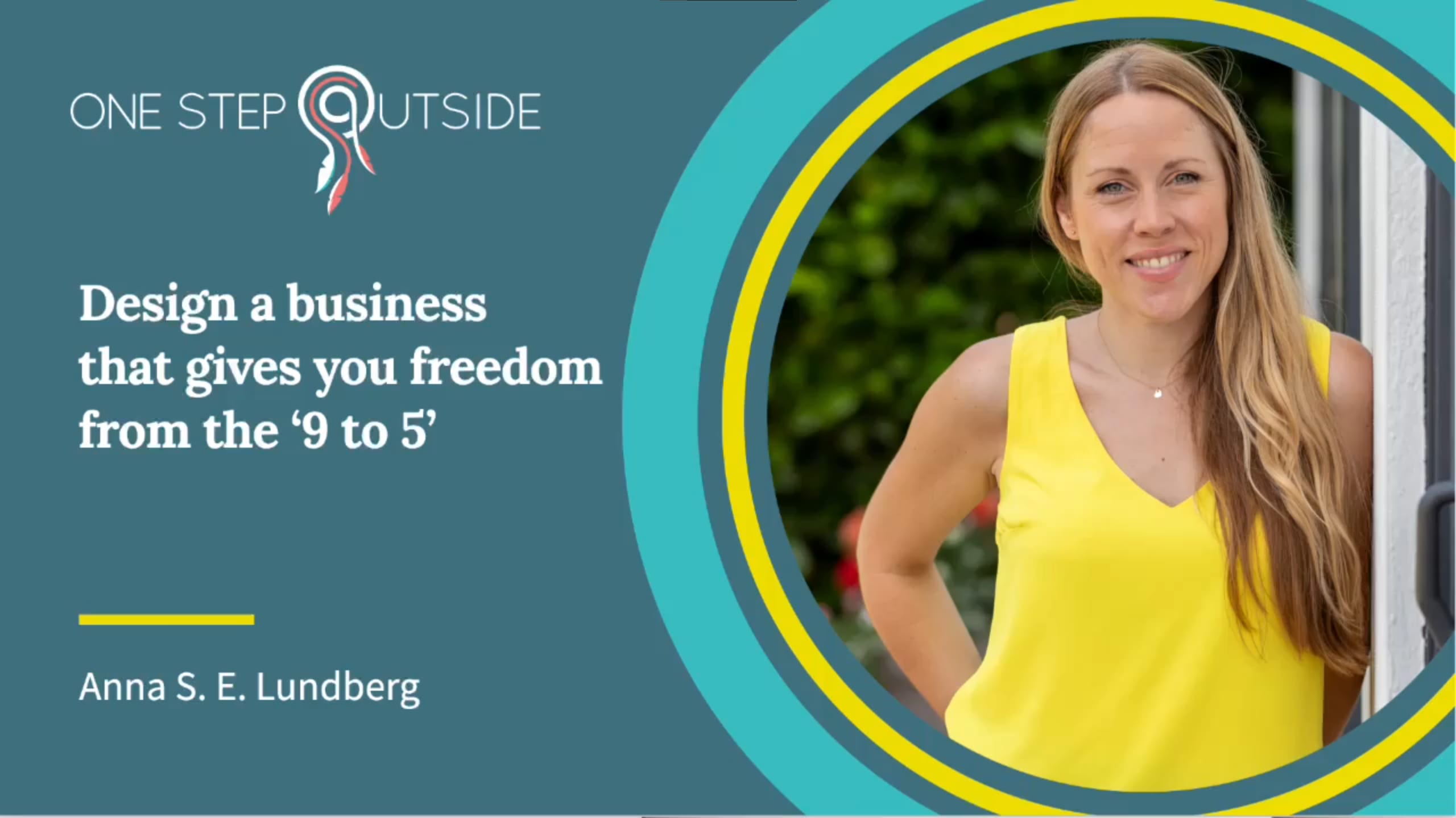 Design a business that gives you freedom from the 9 to 5