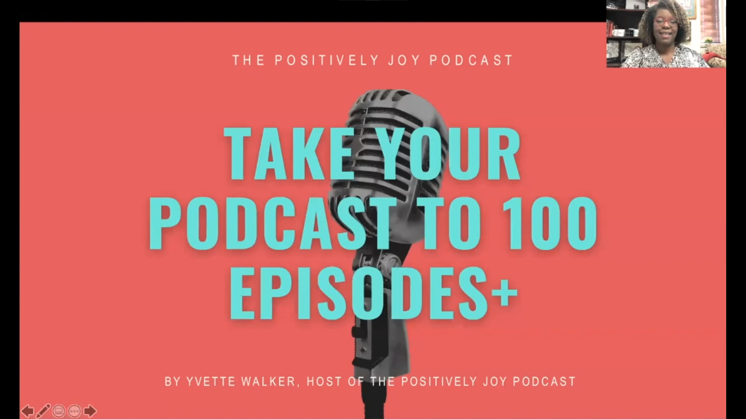 Take your podcast to 100 episodes