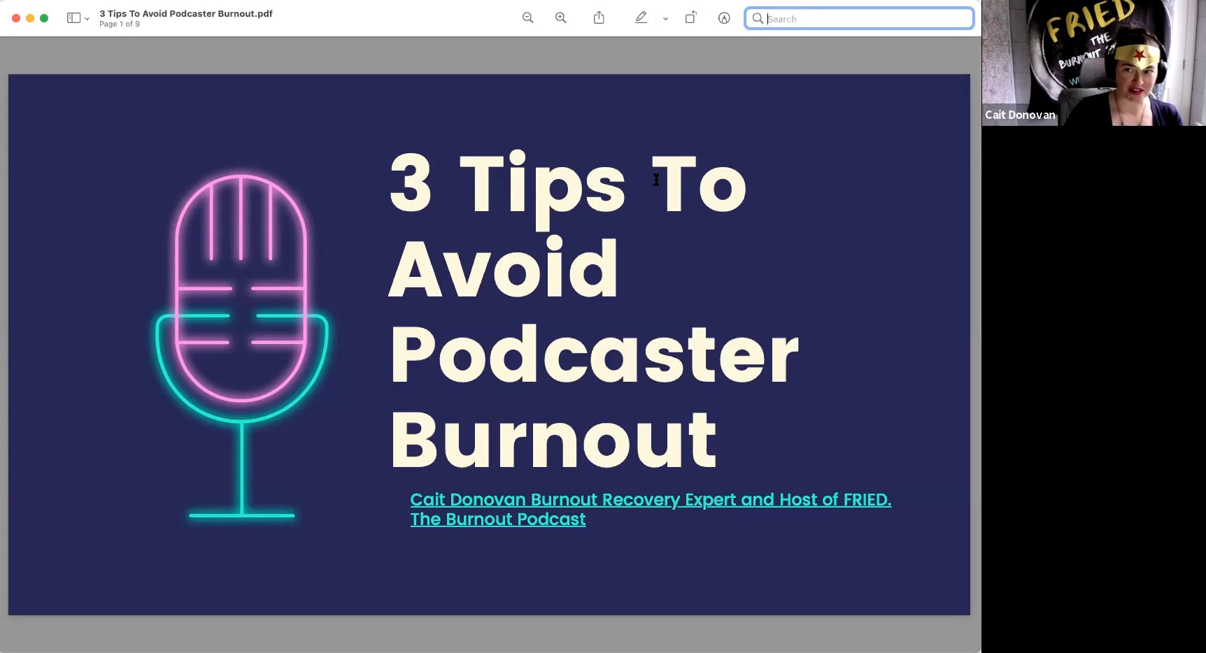 Avoid Podcaster Burnout with 3 Easy Tips