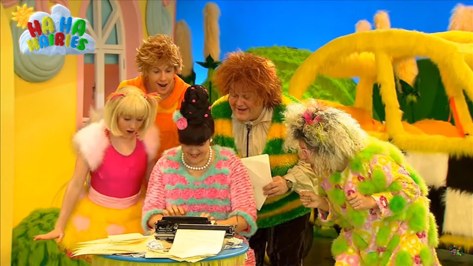 Ha Ha Hairies - The Day of the Tippy Tappy Letterwriter