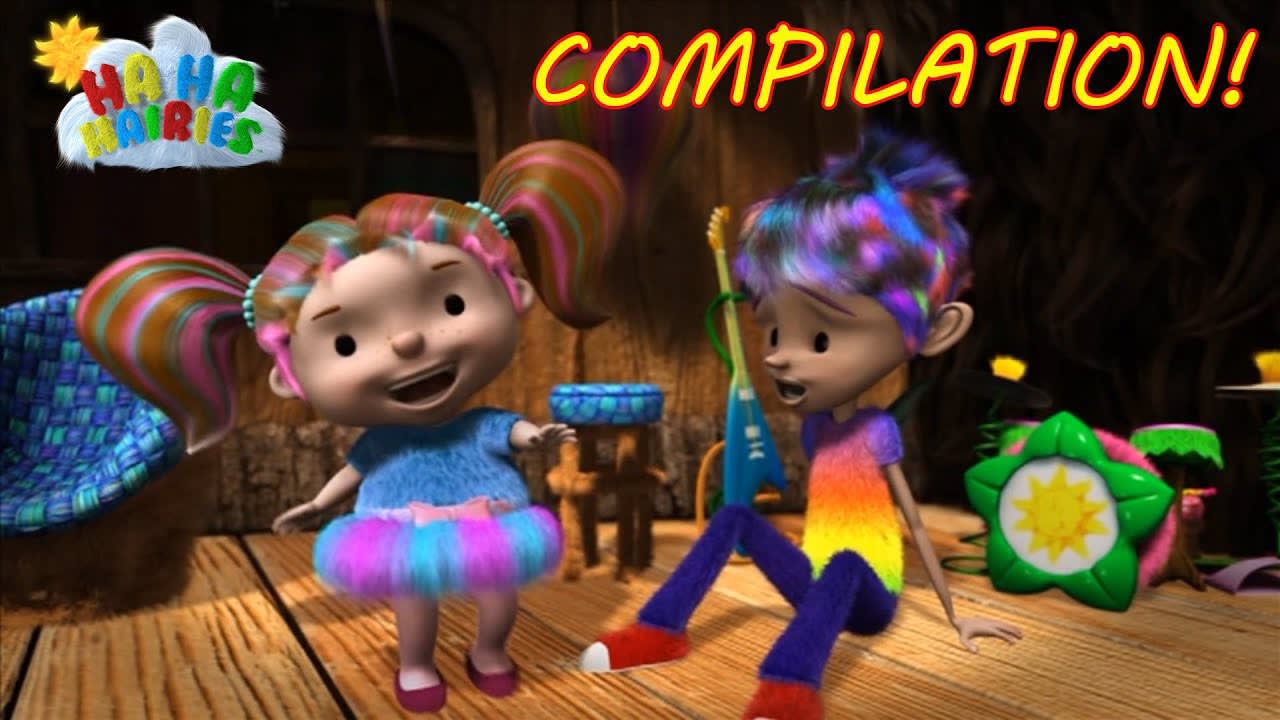 Ha Ha Hairies - The Hairy Fairies - Kwiff & Wiggy's Best Moments Compilation