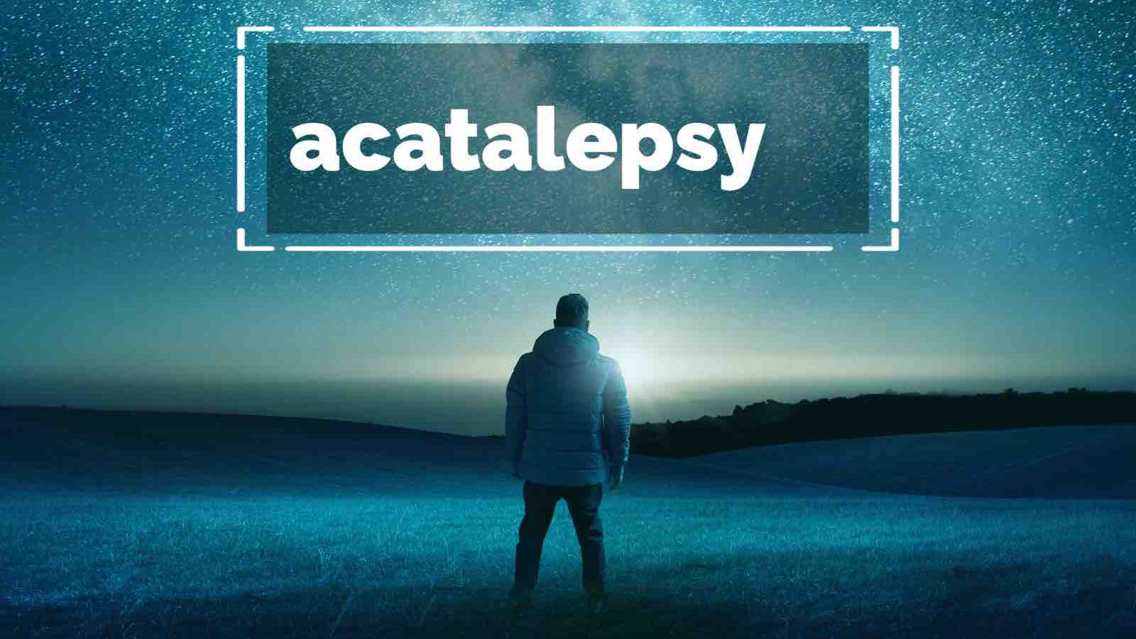 Acatalepsy